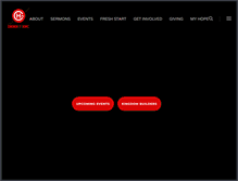 Tablet Screenshot of churchofhope.com